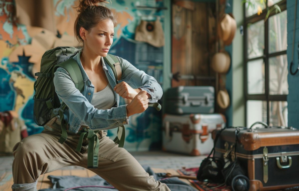 femme qui voyage seule